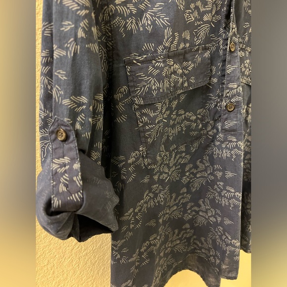 Billy Reid Willow Shirt in Blue - Picture 2 of 6